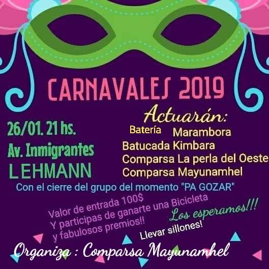 carnavales 2019
